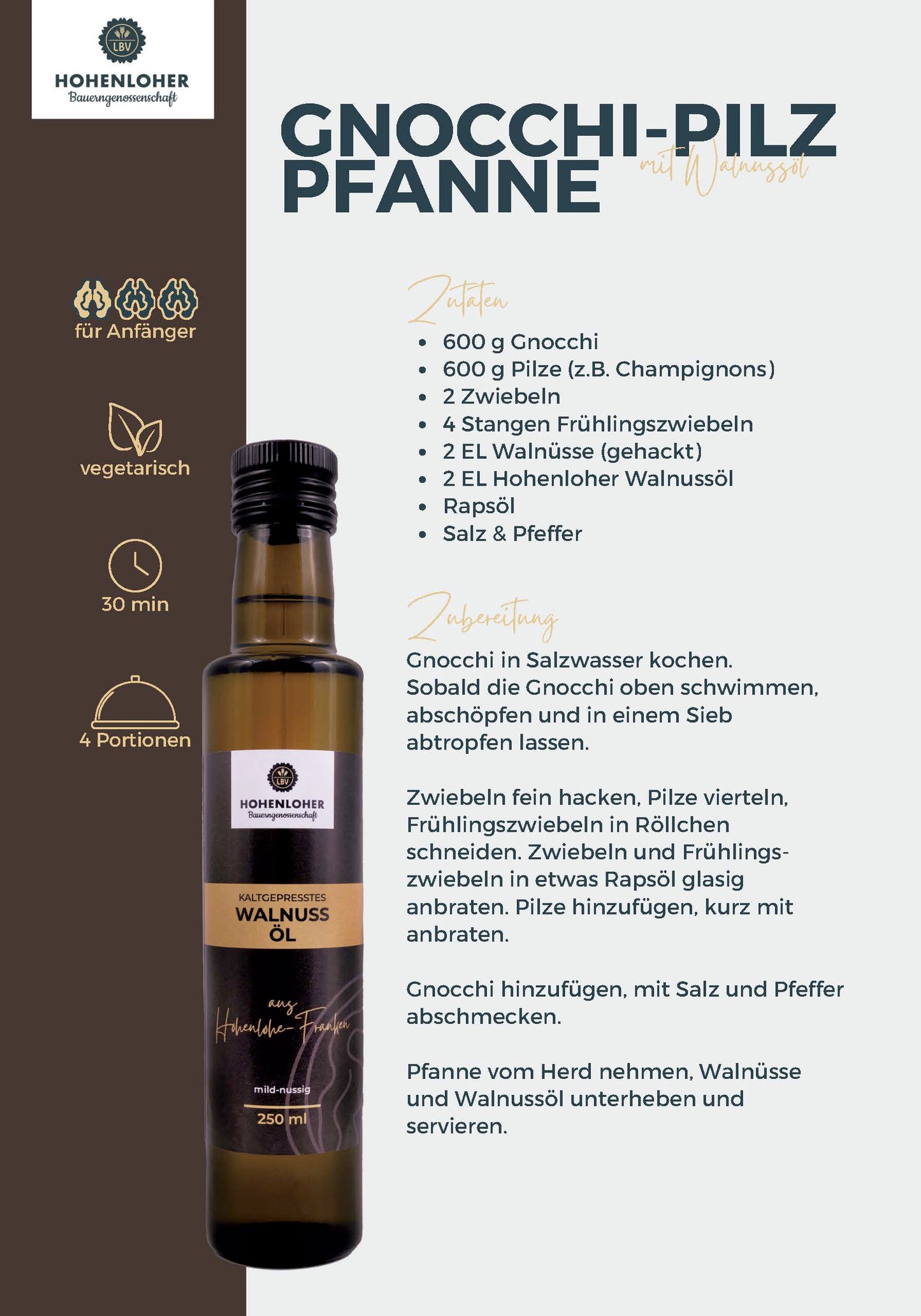 Walnussöl 250 ml